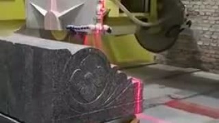 Профилирование камня на окантовочном станке