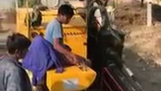 Горизонтальная буровая установка JL 20 Juli в работе