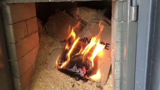 Барабанная сушилка для опилок и щепы