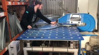 Подъемный стол PRESS-STEEL с шариковыми опорами