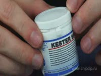для чего это нужно/Отличительные особенности - Безотмывочный флюс Kester 959T