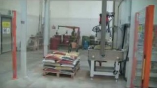 Паллетайзер мешков послойный