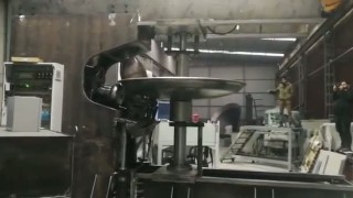 Пресс для производства днищ/ фланжировочный пресс84