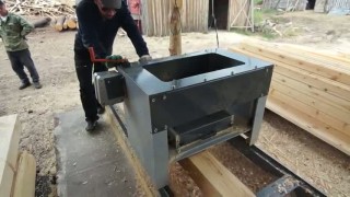 Новый станок для профилирования бруса ПН-41