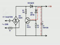 для чего это нужно/Отличительные особенности - Маломощный конденсаторный выпрямитель с ШИМ- ...