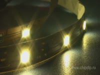 Обзор - LS606 белая светодиодная лента 30 LED на метр