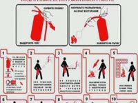 Инструкция к применению - Огнетушитель ОП-1, ОП-0,5