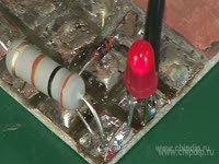 Инструкция к применению - Подключение светодиода к переменному току