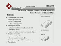 Инструкция к применению - Драйвер светодиодов MBI5039 детектирует ...