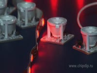 Обзор - LS606 красная светодиодная лента 30 LED на метр