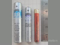 Инструкция к применению - Элементы питания AAAA