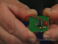 для чего это нужно/Отличительные особенности - Красный светодиод как детектор внешней ...