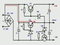 Как это работает - Двухполярное питание из однополярного. ...
