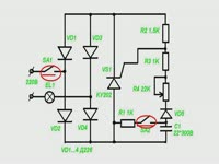 Инструкция к применению - Автоматический выключатель освещения. Схемотехника