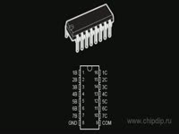 Как это работает - Транзисторная сборка Дарлингтона ULN2003A