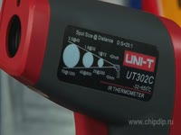 Как это работает - UT302C измеритель температуры, пирометр