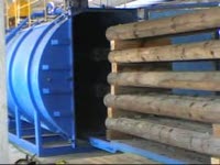 СВЧ Установка для сушки древесины