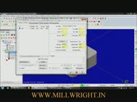 Грубая Pocket Mastercam поверхность