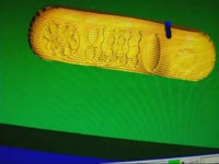 Термопластавтоматы умирать полости создание с помощью мастера Cam