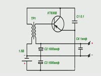 Низковольтный автогенераторный преобразователь ...