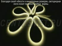 Влагозащищенная светодиодная лента SMD 120 LED 3528 IP