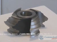 Цельная затылованая фреза