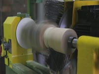 Станок токарно-фрезерный с копиром. Полено.