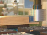 Производство дверей Leitz CNC