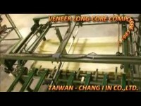 Станок для сращивания шпона CI-CB8-IV производства Тайвань (Линия ребросклеивания шпона)