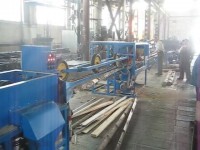 Испытания горбыльной линии (линии по переработке горбыля) Стровен