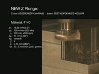 Kennametal Z-Axis Plunge Milling Cutter is the Smart Solution for your Milling Needs