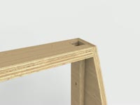 Hettich VarioFlex with flat link for UniFix: adjustable fitting for upholstered furniture