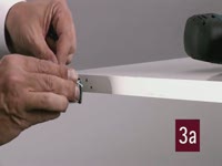 Create storage space in alcoves with sliding doors: Do-It-Yourself with Hettich