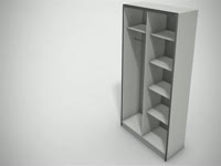 TopLine M sliding door fitting, made by Hettich