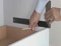 Mounting of ball-bearing full extension runners: Do-It-Yourself with Hettich