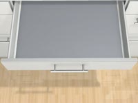 With ORGA-LINE, cooking utensils are close at hand near the stove