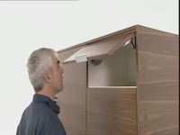 Blum's small stay lift AVENTOS HK-S: fine adjustment