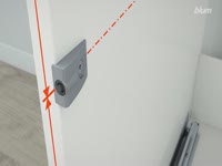 SERVO-DRIVE uno - Bottom mount waste bin solutions assembly