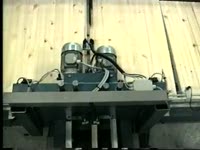 ТВЧ пресс для оконного бруса