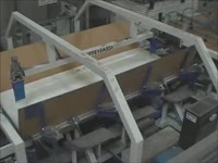 Линия упаковки дверей