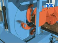 Окорочный станок VK1000 с воздушной заслонкой