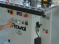 Демонстрация кромкооблицовочного станка VSB.