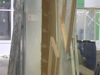 Линия окраски оконных блоков