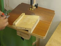 Ласточкин хвост стыков на bandsaw