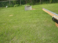 Стрельба вещи с домашним пневматический пистолет