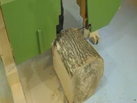 Фрезерные бревна на моей домашней лесопилки