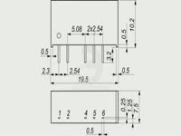 DCDC преобразователи серии TMA-S компании TRACO