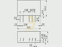DCDC преобразователи серии TMH компании TRACO