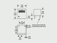 Компактные DCDC преобразователи-серия AM1P-DZ ...