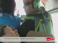 Hundegger-Fallschirmsprung